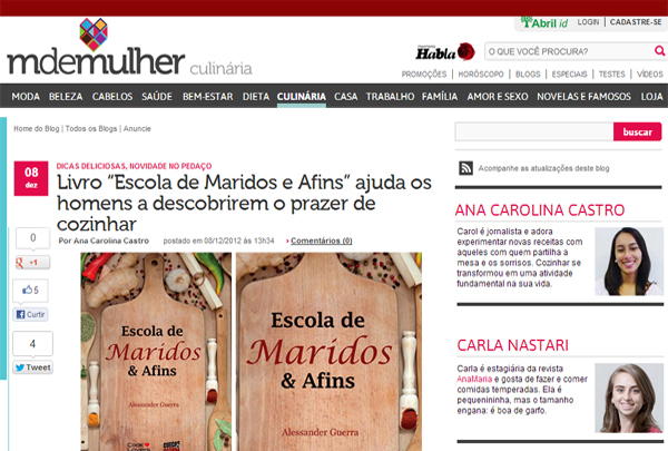 Escola de Maridos Afins M de Mulher Home - Livro Escola de Maridos & Afins no M de Mulher