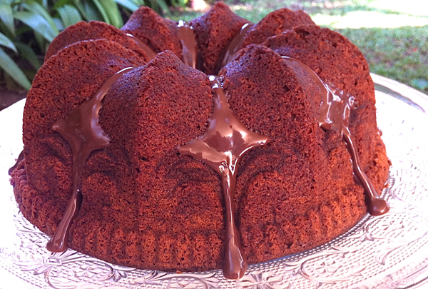 Bolo de Chocolate Condessa - Bolo de Chocolate sem glúten e sem lactose