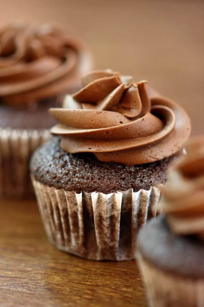 Cupcake de Chocolate 682x1024 - Receitas de bolo gostoso e diferente
