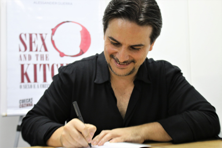 Sex and the Kitchen o Sexo e a Cozinha Alessander Guerra autografos - Sex and the Kitchen - o Sexo e a Cozinha