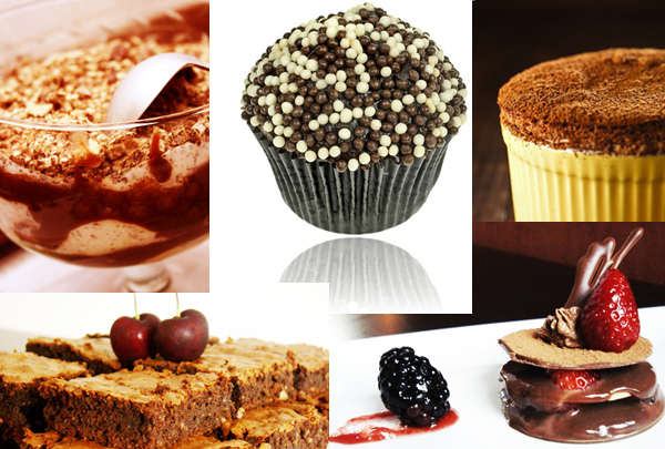 Sobremesas com chocolate Home - Receitas de Sobremesa de Chocolate