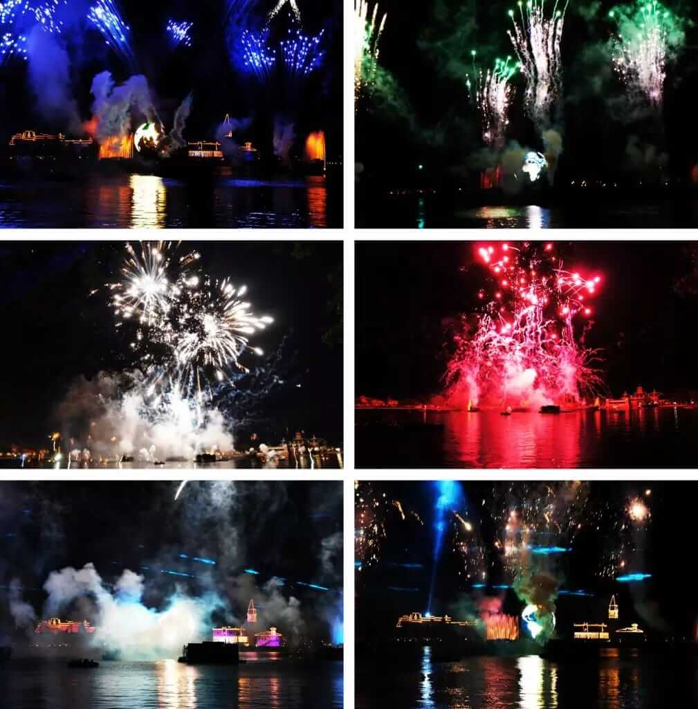 IllumiNations Reflections of Earth show de fogos no Epcot depois do Rose Crown - Onde comer na Disney