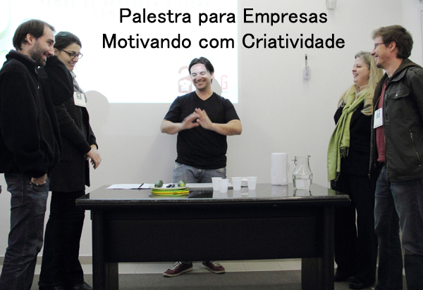 Motivando com Criatividade Cuecas na Cozinha - Palestra Motivando com Criatividade