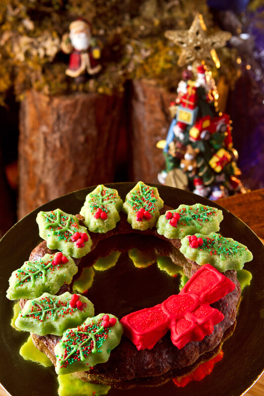 Coroa Doce de Natal foto Kadu Schiavo - Massa especial com cogumelos