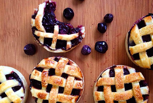 Torta de Blueberry chef Lucas Corazza - Torta de Blueberry