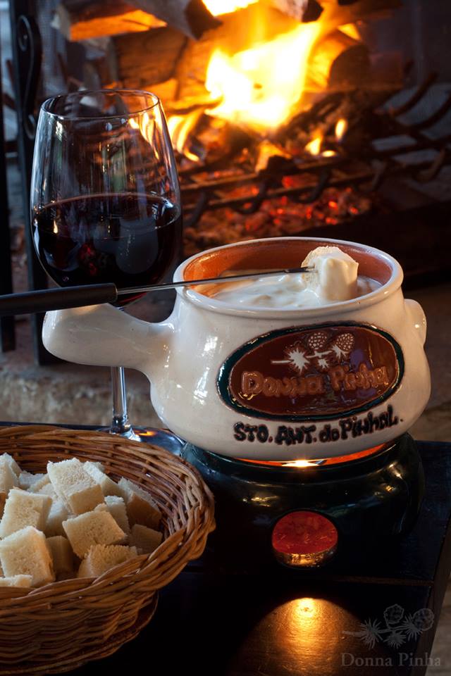 Donna Pinha fondue de queijo - Restaurante Donna Pinha