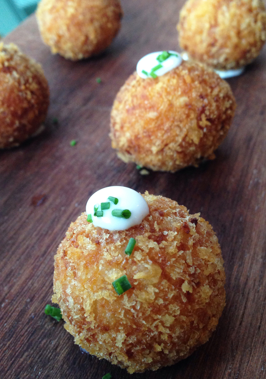 Restaurante Tanit Croquetas de jamon foto Cuecas na Cozinha - Restaurante Tanit