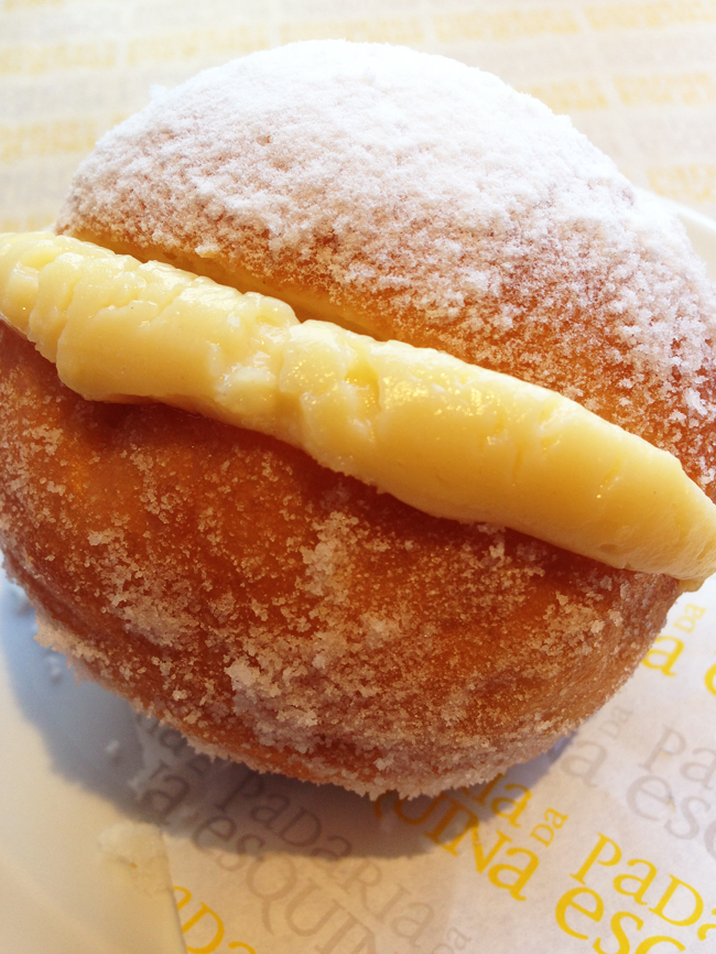 Padaria da Esquina Bola de Berlim foto Cuecas na Cozinha - Padaria da Esquina