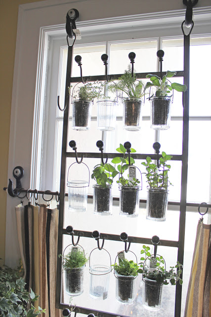 Horta em casa 8 - Horta em casa –boas ideias com toque especial na decoração
