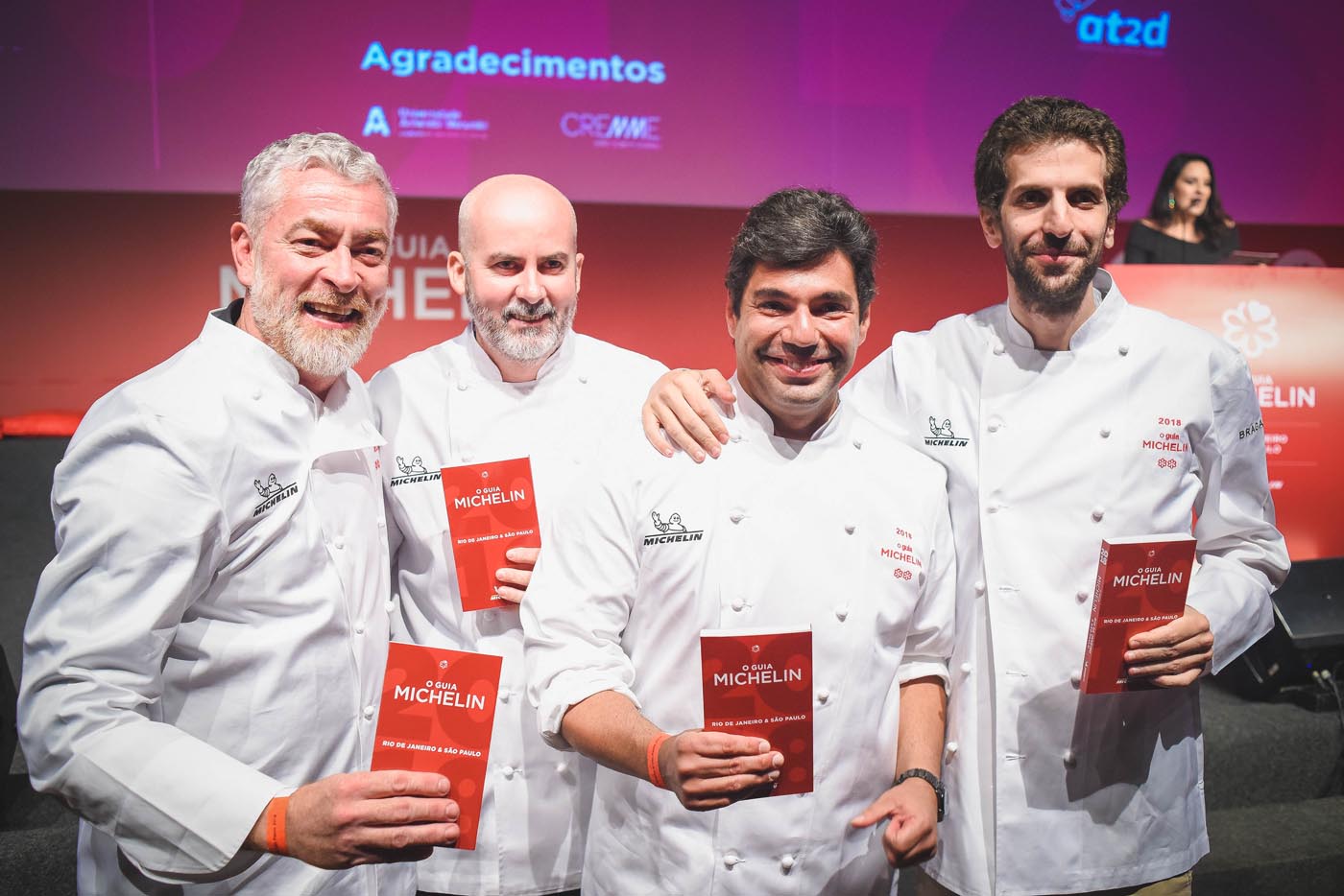 2 estrelas Alex Atala Geovane Carneiro Felipe Bronze e Ivan Ralston004 - Restaurantes premiados no Guia Michelin