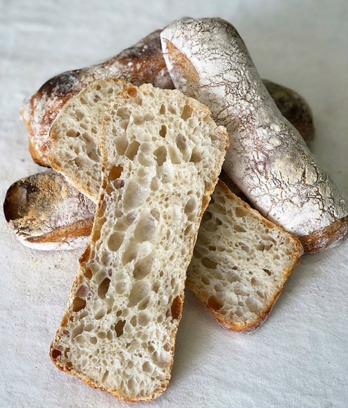 Pão com Pão Ciabattas Rogerio Shimura - Pão com Pão