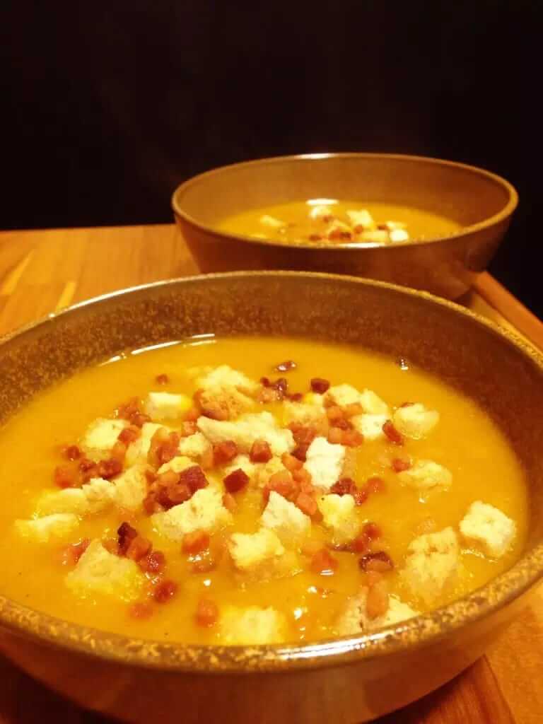 Creme de Abobora - Receitas de Sopas deliciosas