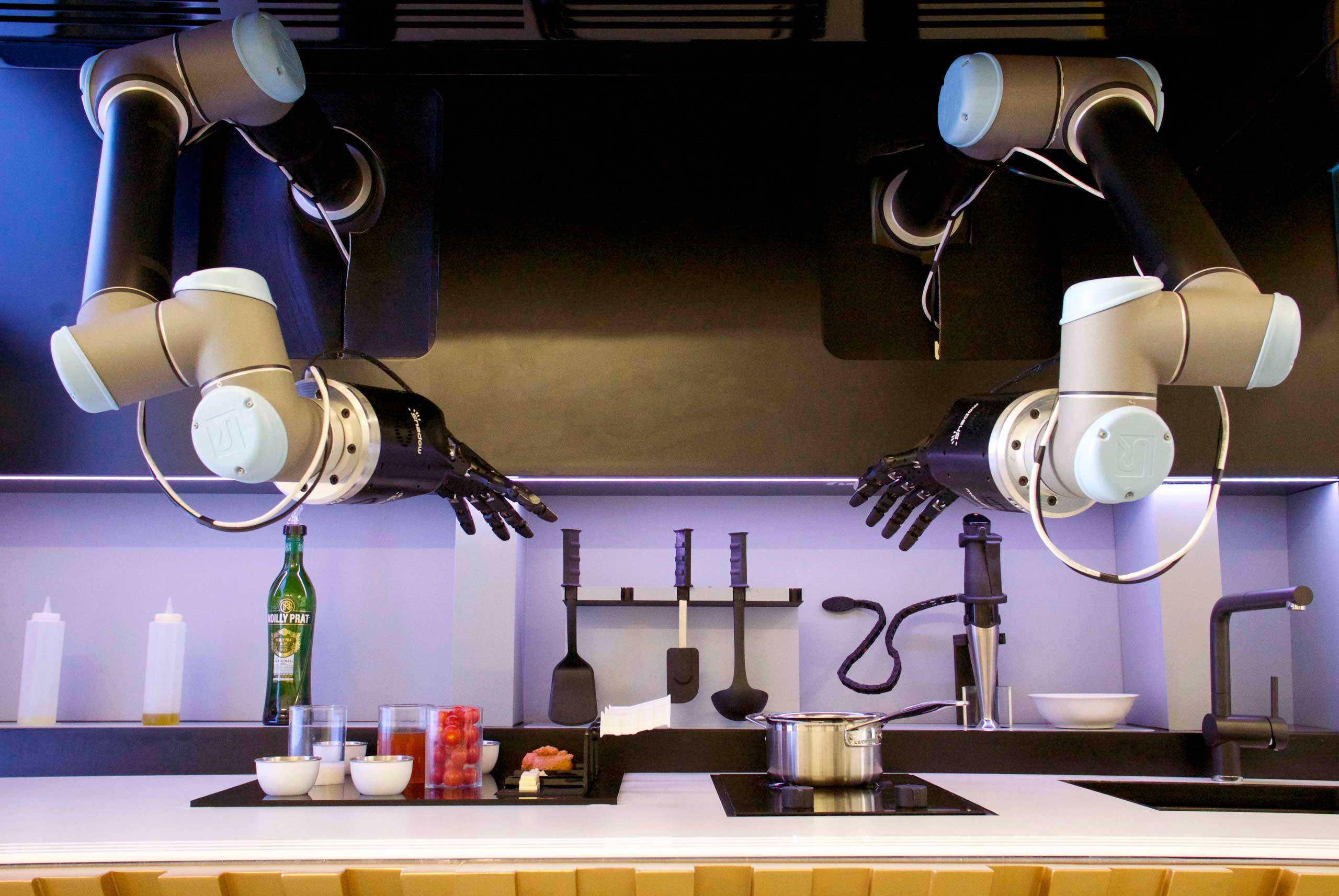 O futuro das receitas moley robotics automated kitchen Foto Divulgação - O futuro das receitas