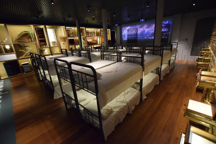 Museu da Imigração camas - Museu da Imigração