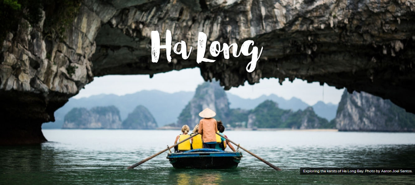 Vietnam Ha Long Bay por Aaron Joel Santos - Cochinchine