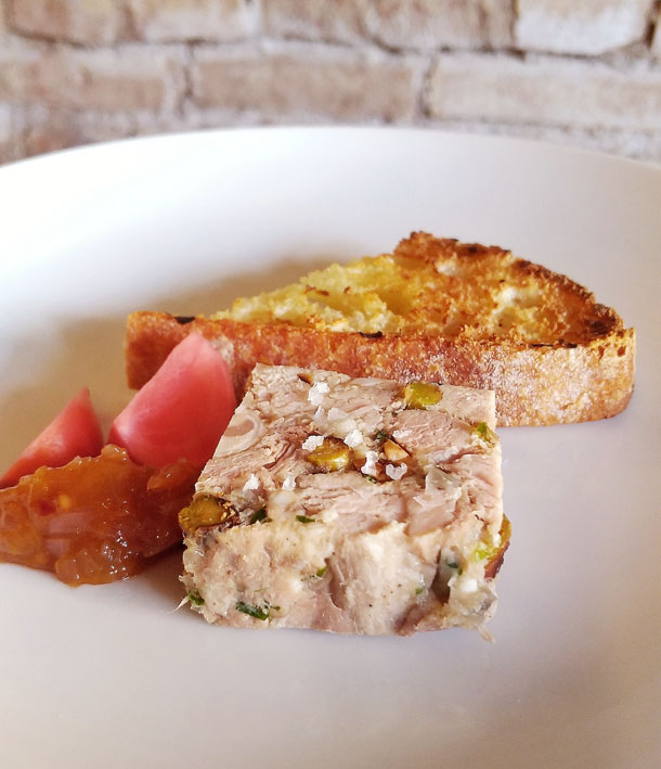 Terrine de Porco - Restaurante Cepa