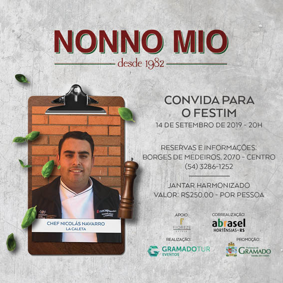 Nonno Mio - Festival de Cultura e Gastronomia de Gramado