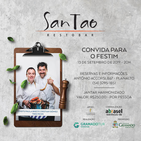 San Tao - Festival de Cultura e Gastronomia de Gramado