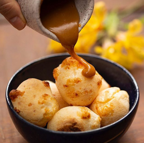 Comida de Herança Pao de queijo da cidade - Comida de Herança