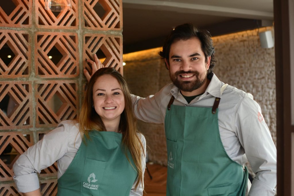 Casa Rios chef Giovanna Perrone e Rodrigo Aguiar 1024x682 - Casa Rios