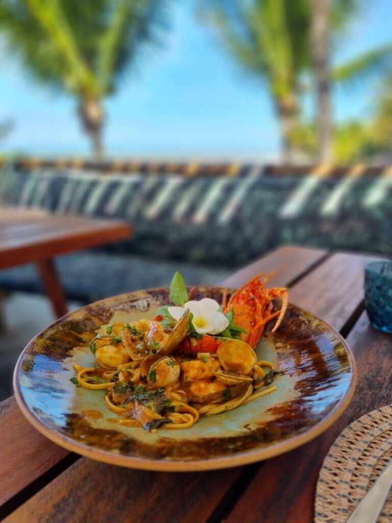 Morro dos Navegantes _Fettuccine aos Navegantes com frutos do mar