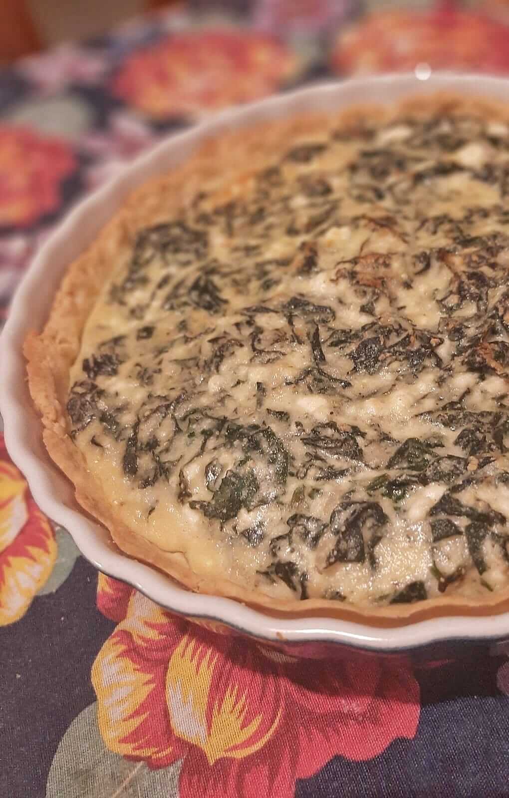 Quiche de Espinafre - Quiche de Espinafre