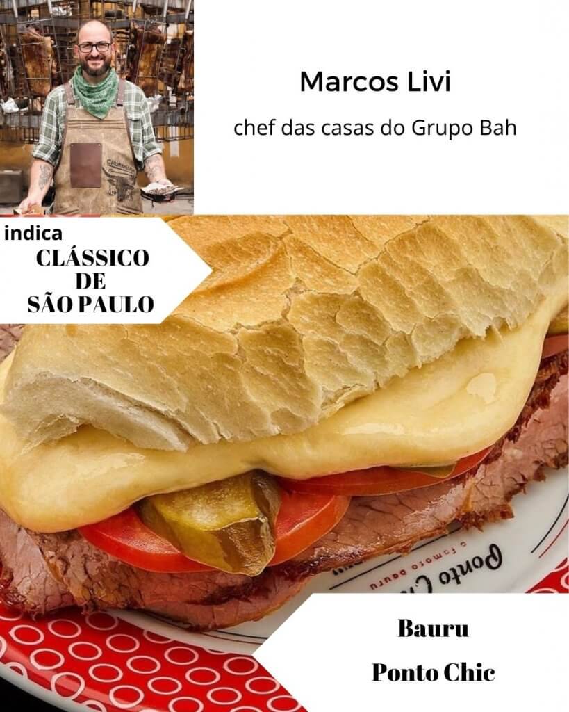 Pratos clássicos da cidade de São Paulo