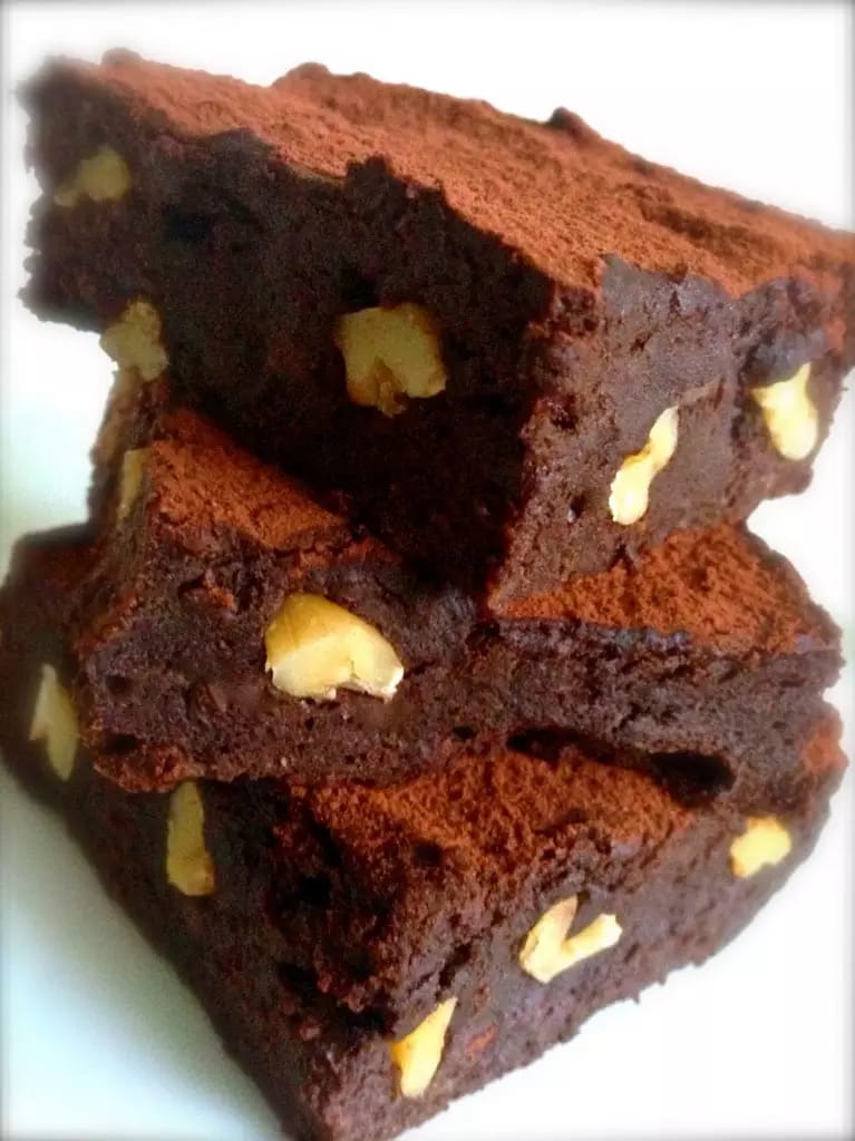 Receitas sem Glúten e sem Lactose Brownie de Biomassa de Banana Verde - Receitas sem Glúten e sem Lactose