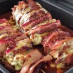 Receitas Especiais Ano Novo Lombo de porco recheado de bacon e queijo 150x150 - Receitas Especiais Ano Novo