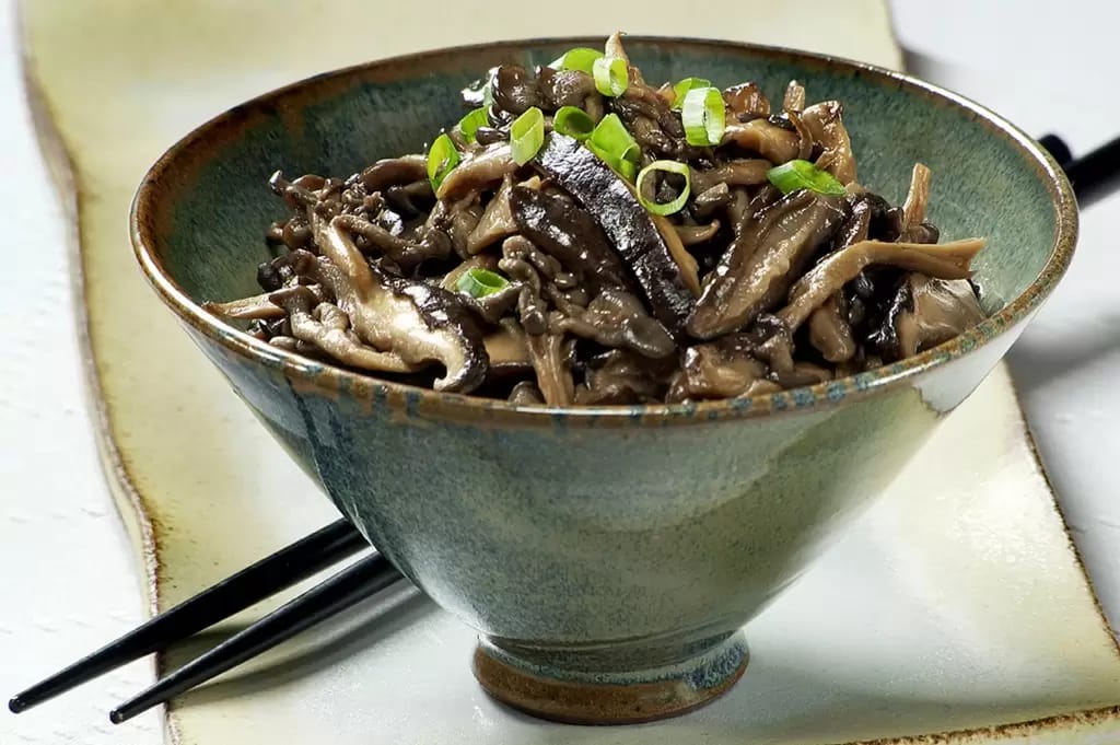 Mix de Cogumelos - Receitas Vegetarianas