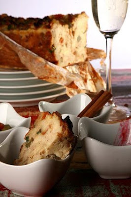 Pudim Natalino de Pao - Receitas Especiais de Natal