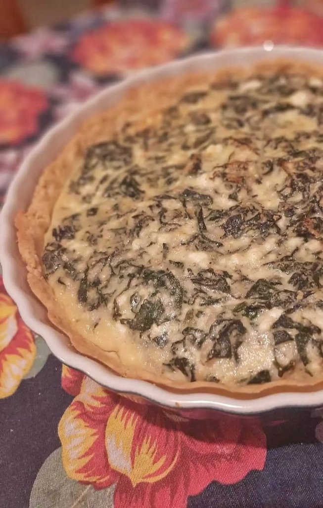 Receitas de Tortas Salgadas Quiche de Espinafre 653x1024 - Receitas de Tortas Salgadas