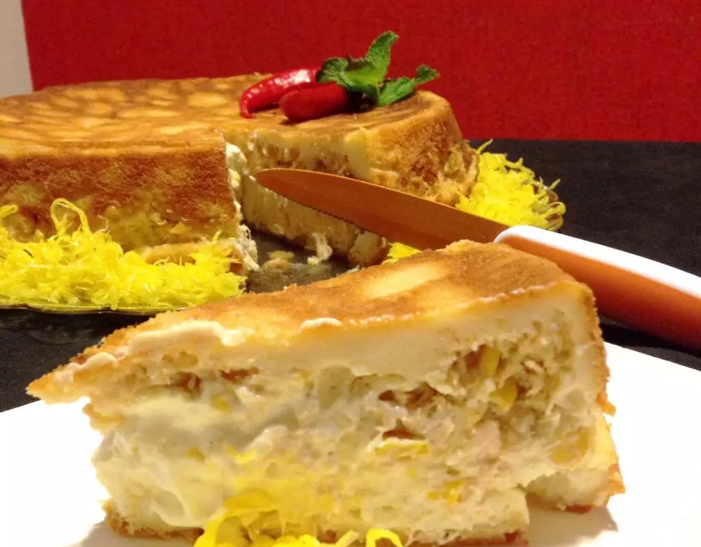 Receitas de Tortas Salgadas Torta Cremosa de Frango e Milho - Receitas de Tortas Salgadas
