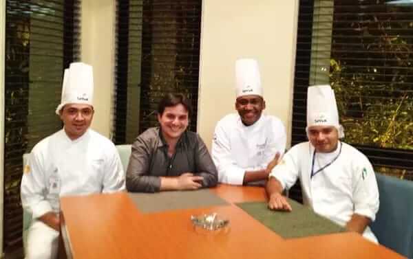 Torta de Whisky chefs Grande Hotel - Receitas Doces e Sobremesas