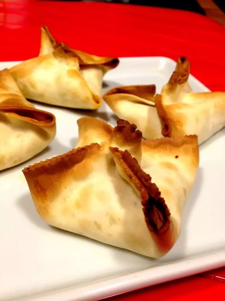 Receitas de Entradas e Petiscos Tortinha de Frango com Massa de Pastel - Receitas de Entradas e Petiscos