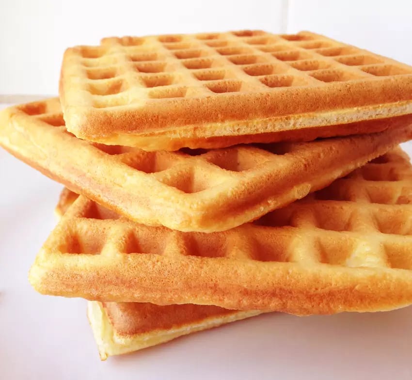 receita de Waffle - Receitas de Pão e Pizza
